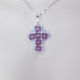 Small Cross - Noga-Silver Chain - 1